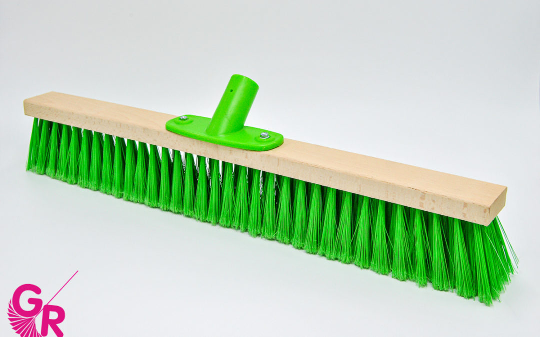 SCOPONE INDUSTRIALE 5 FILE VERDE